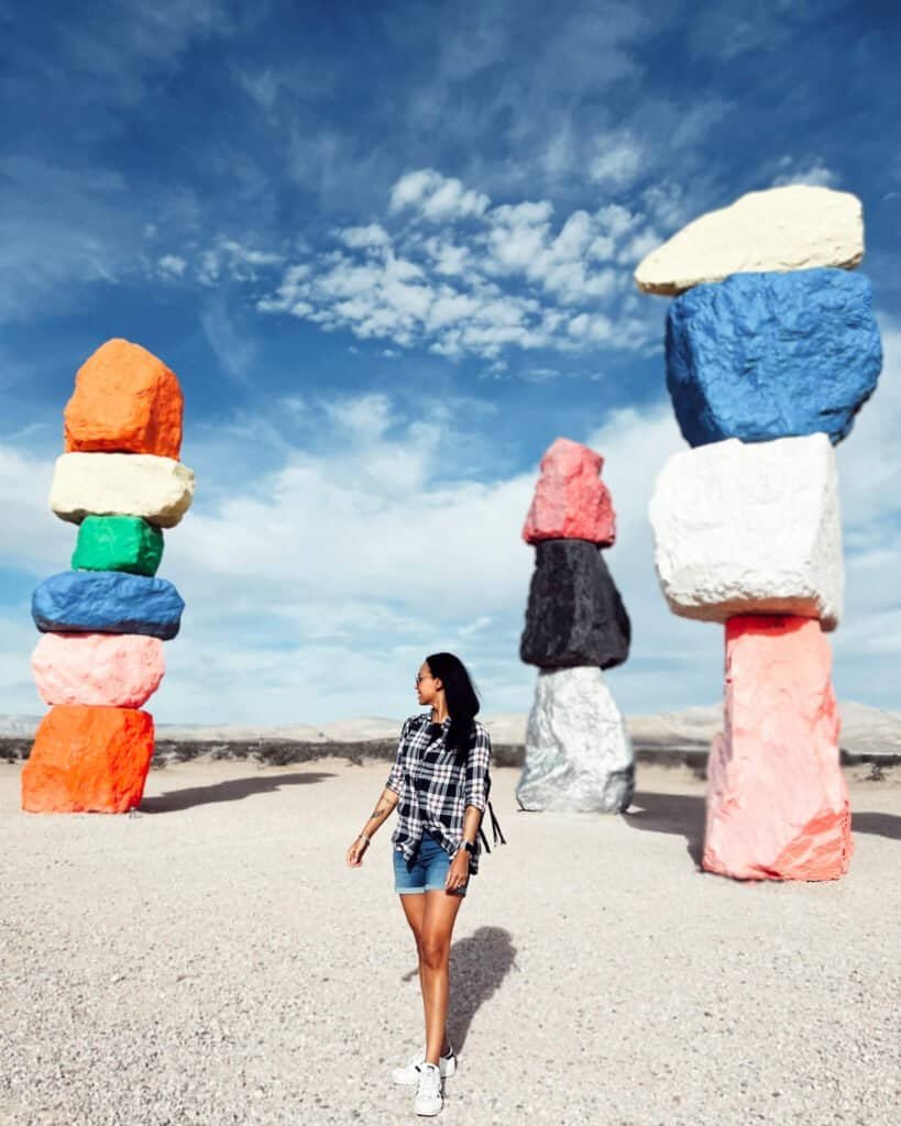 7 magic mountains las vegas 7-day las vegas road trip to utah