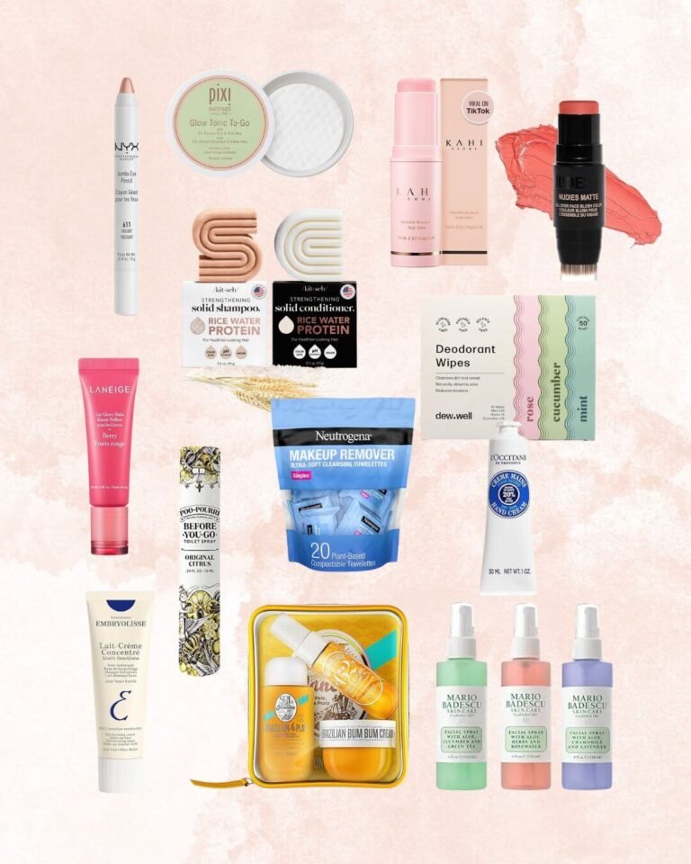 Must-Have Travel Beauty Essentials For Your Next Flight: TSA-Approved 2024