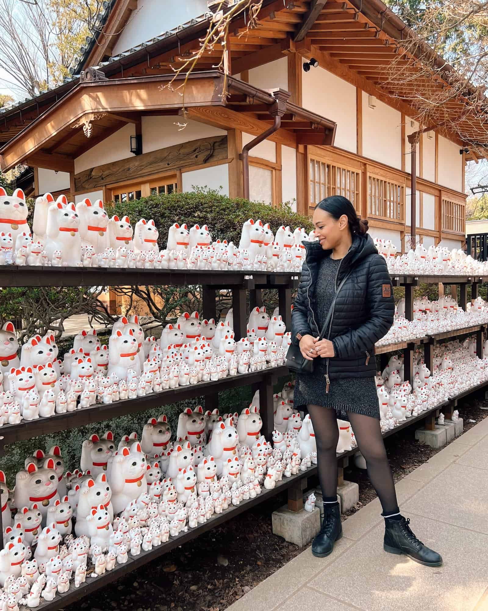 gotokuji cat temple kyoto 5-day tinerary to tokyo