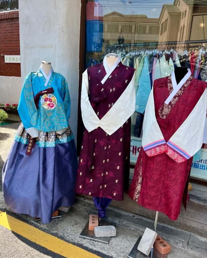 hanbok rental insadong seoul 5-day itinerary to seoul