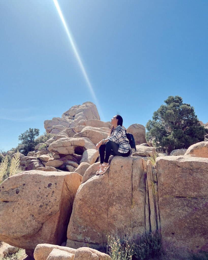 joshua tree national park tips for women hiking alone