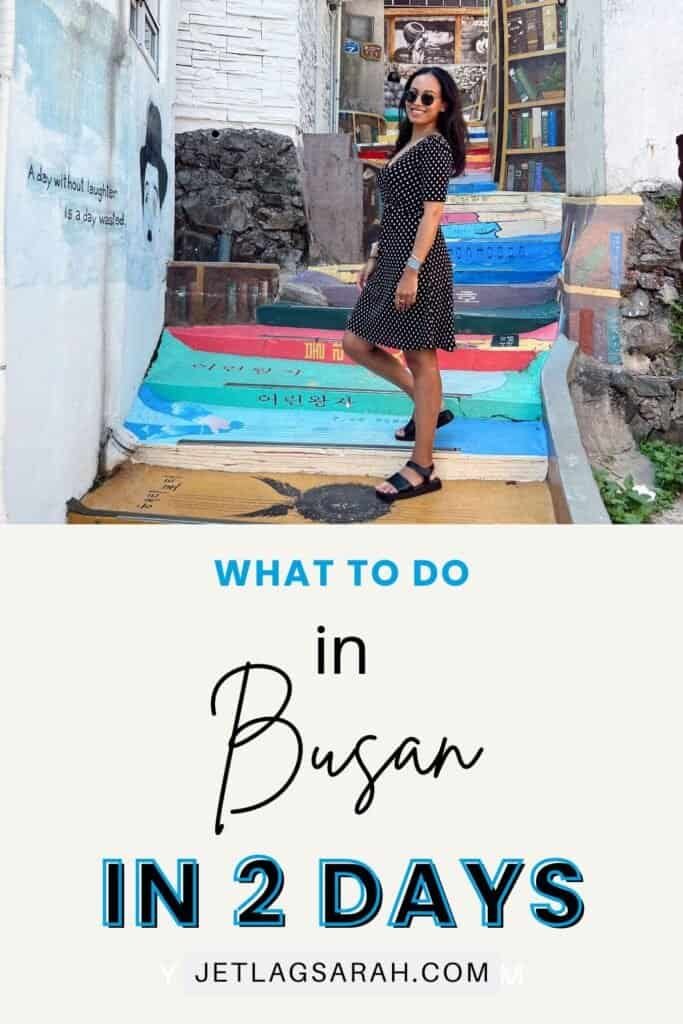 2-day itinerary to busan