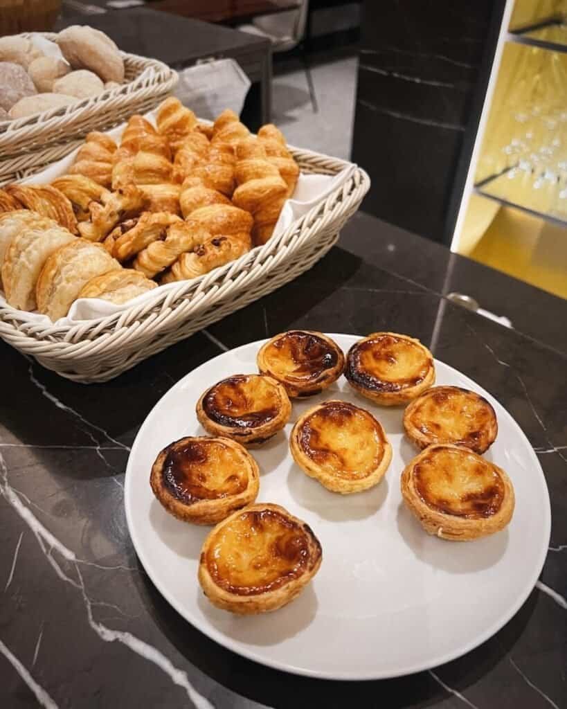 pastel de nata on a plate jetlagsarah solo female travel guide to portugal